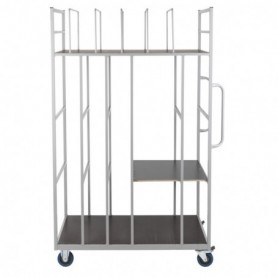 Chariot porte-cartons ÉTAGÈRE