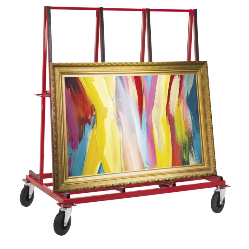 CHARIOT PORTE-PANNEAUX dim 1680 X 1120 X 1900 mm