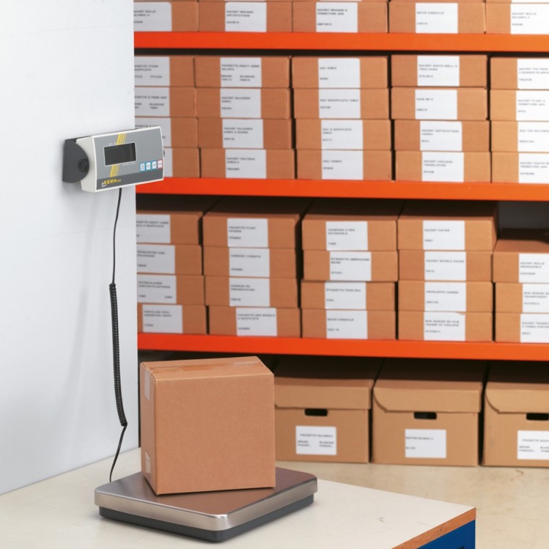 Balance industrielle avec plateau standard 315 x 305 x 65mm