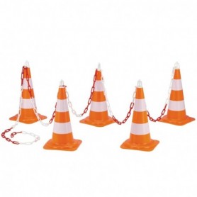 KIT 5 CÔNES + CHAINE 7-5M