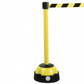 POTEAU À SANGLE JAUNE-NOIR