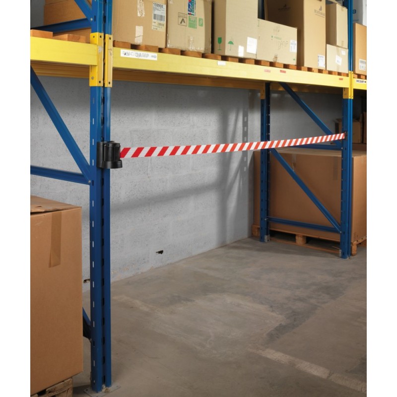 support sangle aimanté rg-blc rouge - blanc