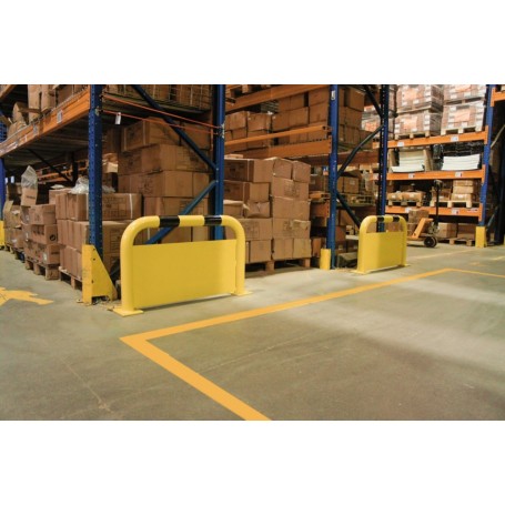 Barrière droite avec plaque 1000 x 600mm