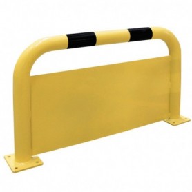 Barrière droite avec plaque 1000 x 600mm