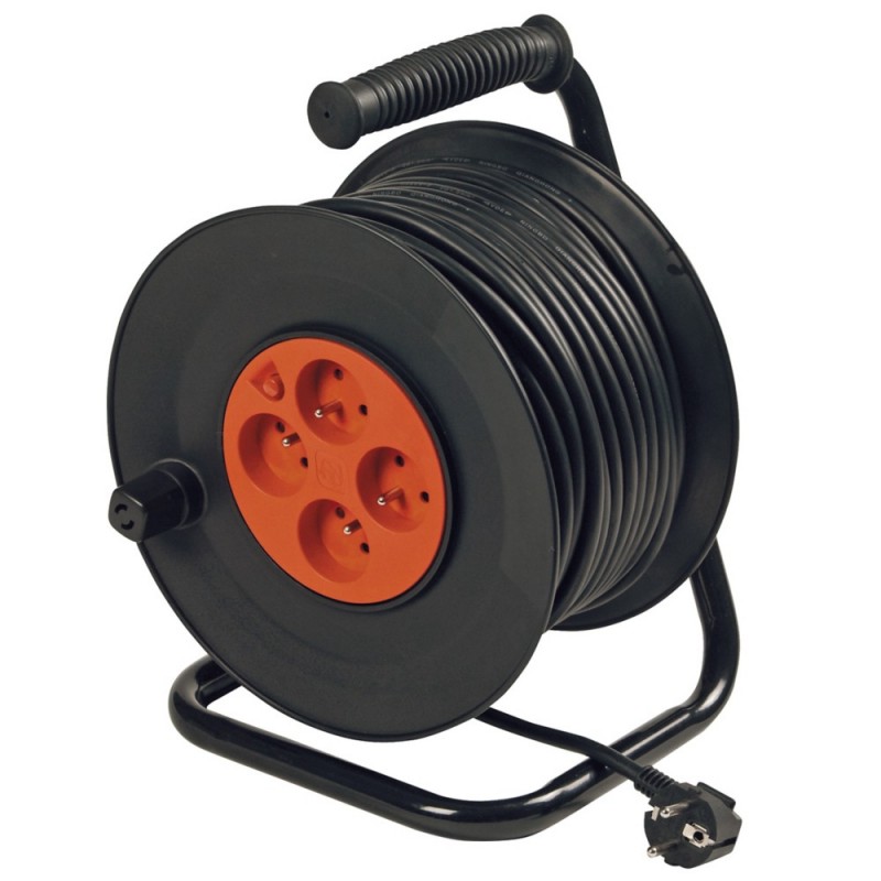 Enrouleur de câble électrique 40 m ENROULEUR DE CABLE ELECTRIQUE