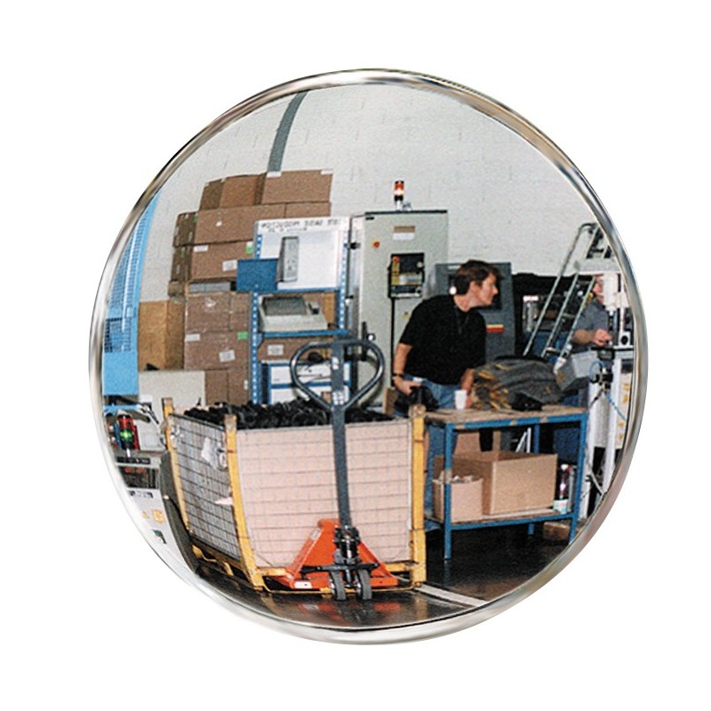 Miroir de sécurité intérieur rond - Diamètre 80cm