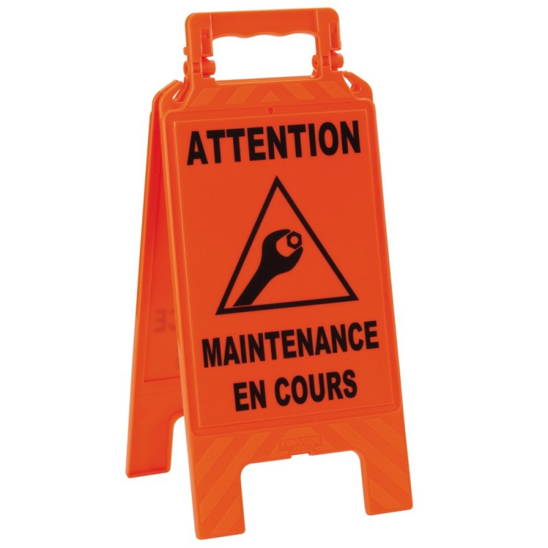 Chevalet de signalisation - MAINTENANCE EN COURS