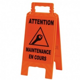 Chevalet de signalisation - MAINTENANCE EN COURS