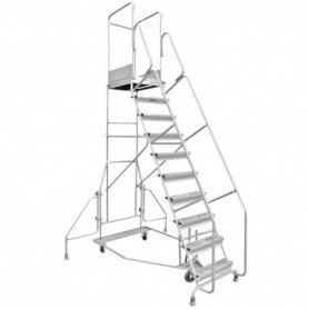 Escabeau roulant à...