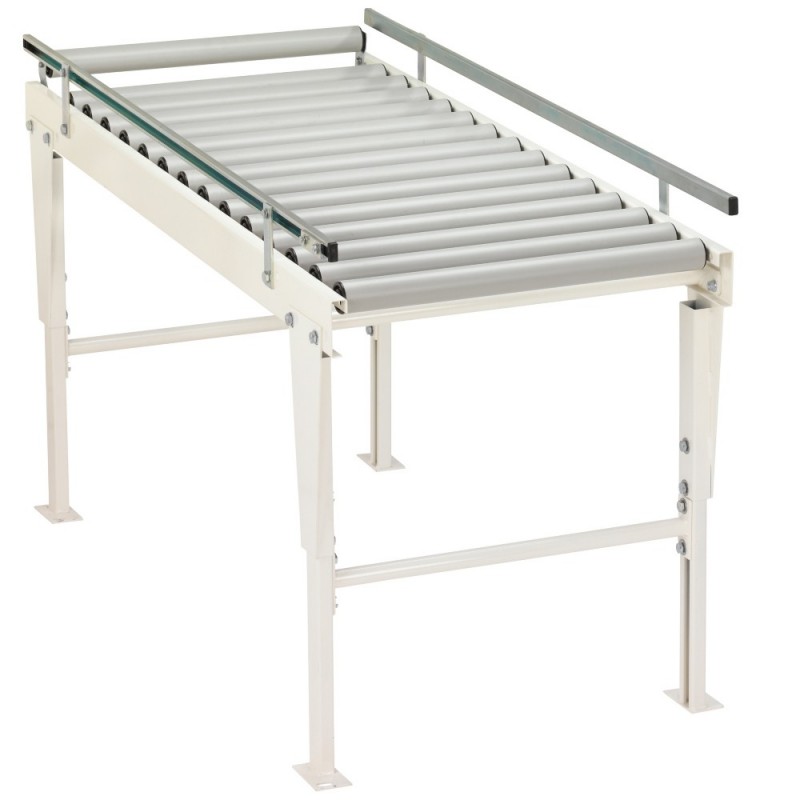 Convoyeur droit à rouleaux libres Longueur 2000 mm Largeur 400