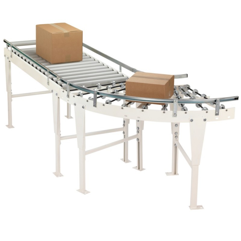 Convoyeur droit à rouleaux libres Longueur 1500 mm Largeur 600