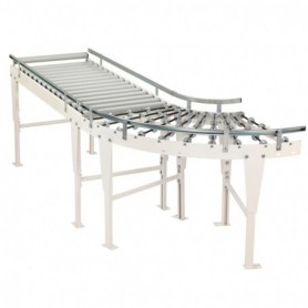 Convoyeur droit à rouleaux libres Longueur 1500 mm Largeur 600