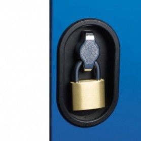 Vestiaire démontable bleu...