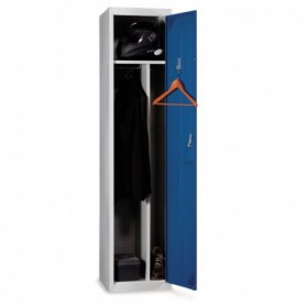 Vestiaire démontable bleu DÉPART - Environnement salissant