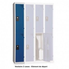 Vestiaires DÉPART 2 casiers