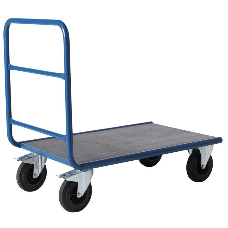 Chariot de manutention tubulaire 500 kg 1 côté