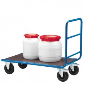 Chariot de manutention tubulaire 500 kg 1 côté