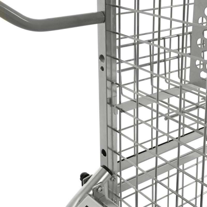 ÉTAGÈRE AVEC PANIER pour Chariot de préparation de commandes modulable