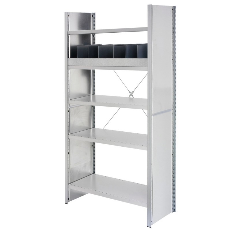 Rayonnage acier galvanisé DÉPART profondeur 500mm