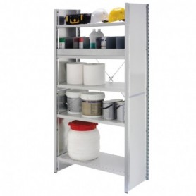 Rayonnage acier galvanisé DÉPART profondeur 500mm