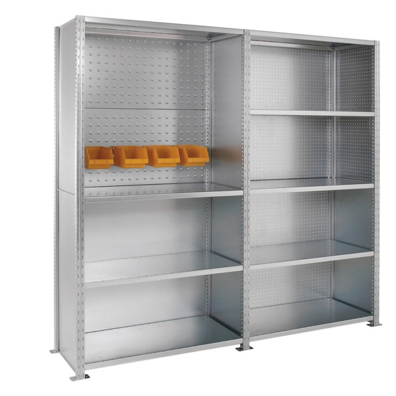 Rayonnage tôlé galvanisé Ad'vance DÉPART profondeur 400mm