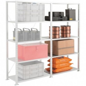 Rayonnage tôlé galvanisé Ad'vance DÉPART profondeur 400mm