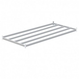 Tablette tubulaire pour rayonnage Fliplus longueur 1000mm - profondeur 600mm