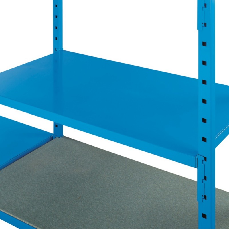 Tablette tôlée pour rayonnage Fliplus longueur 1000mm - profondeur 800mm