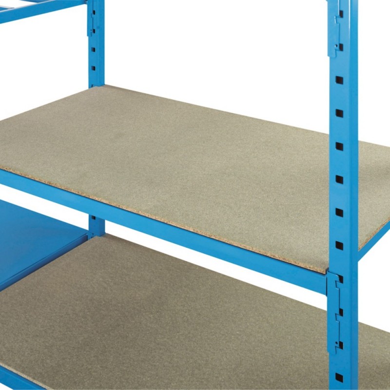 Plateau aggloméré pour rayonnage Fliplus longueur 1000mm - profondeur 500mm