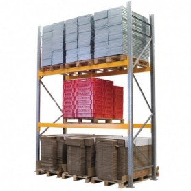 Rayonnage pour palettes DÉPART longueur 2700mm - hauteur 3000