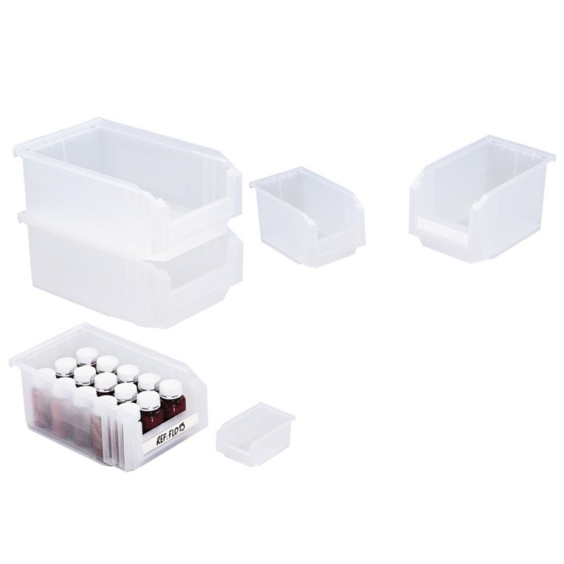 Bac à bec plastique translucide 160 x 103 x 75mm