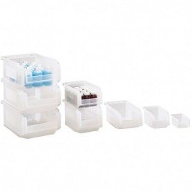 Bac à bec plastique translucide 160 x 103 x 75mm