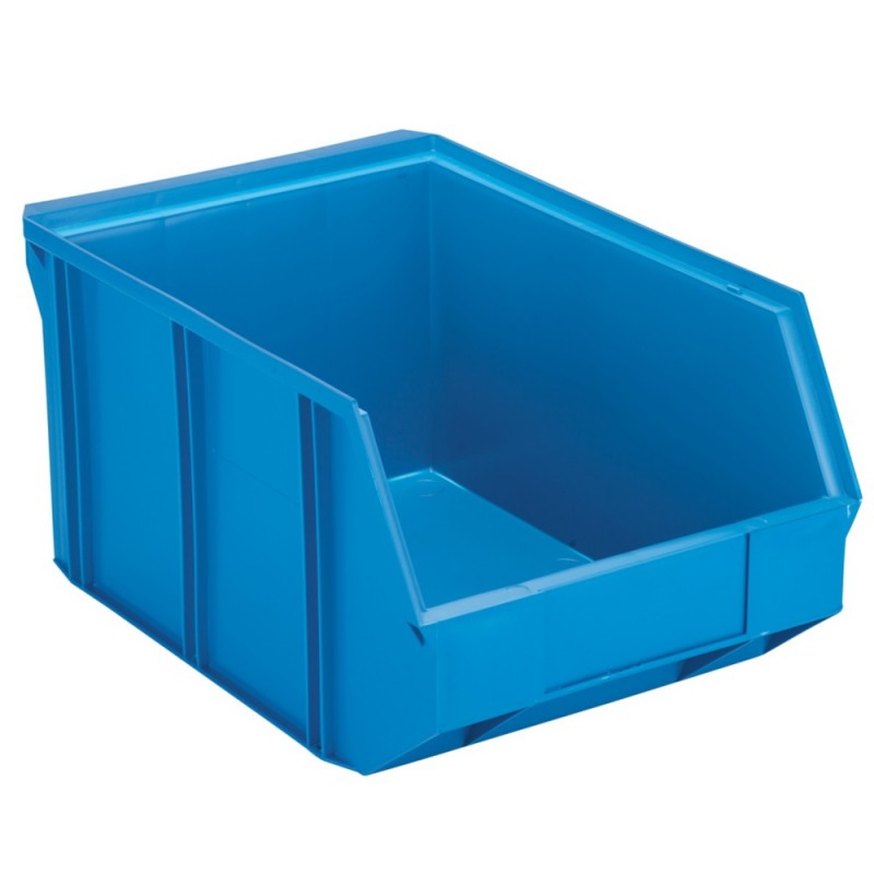 Bac à bec plastique grand volume BLEU 600 x 400 x 300mm