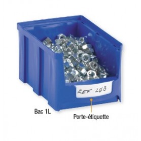 Bac à bec plastique grande ouverture 163 x 100 x 82mm