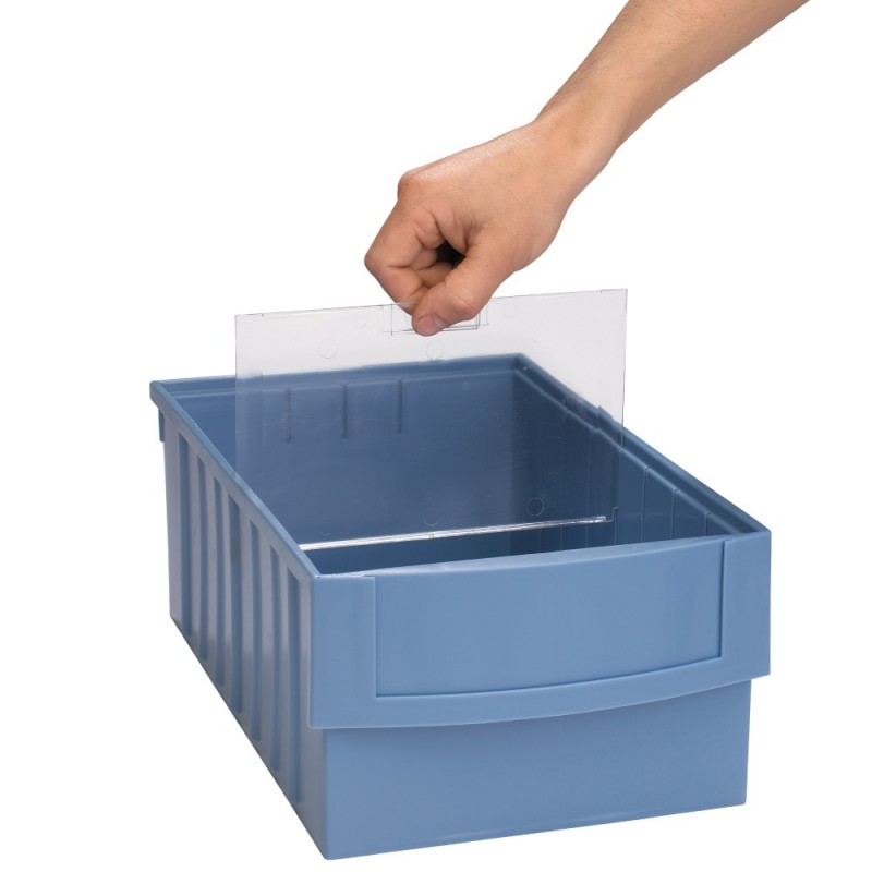 Séparateur pour bac tiroir à compartiments pour bacs de hauteur 105mm