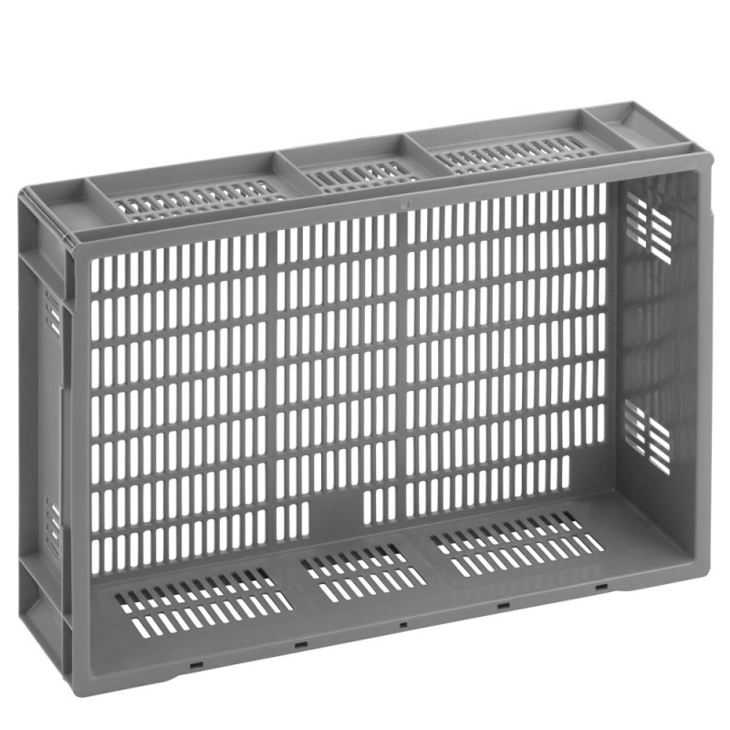 Bac gerbable ajouré norme Europe 28L