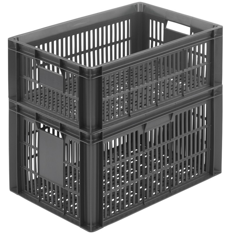 Bac gerbable ajouré norme Europe 38L