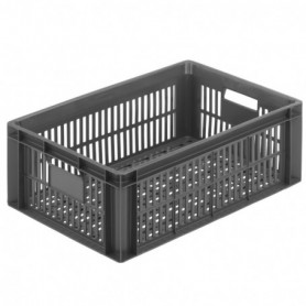 Bac gerbable ajouré norme Europe 38L