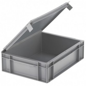 Bac gerbable norme Europe avec couvercle intégré L