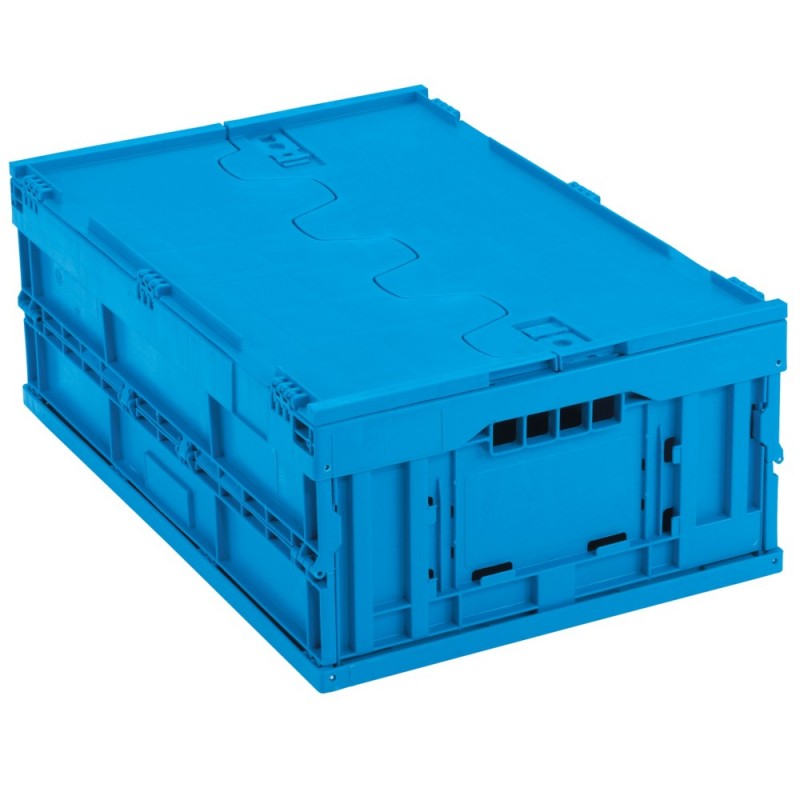 Bac avec couvercle Ã charniÃ¨res 41L