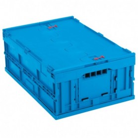 Bac avec couvercle Ã charniÃ¨res 41L