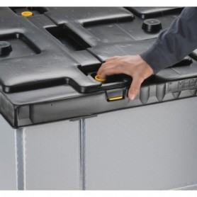 Caisse-palette plastique pliable L