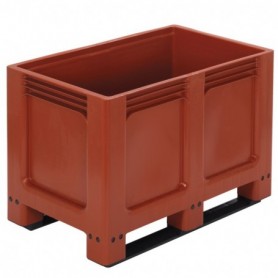 Caisse-palette plastique Géobox 2 semelles L