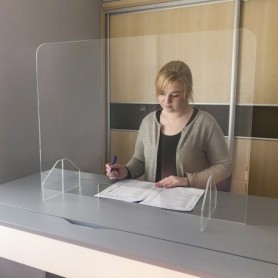 Écran de protection individuelle mobile AVEC PASSE DOCUMENTS