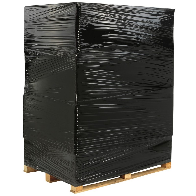 Film étirable manuel cast noir 450mmx300m - 23µ