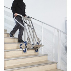 Diable spécial escalier 150 kg 400 X 157