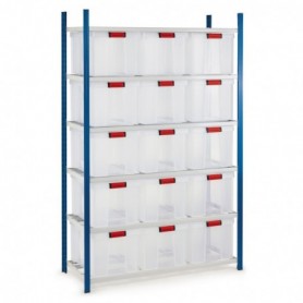 PACK - Rayonnage avec bacs...