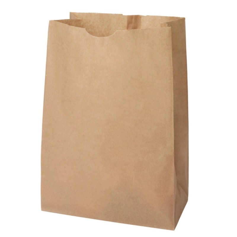 Sac kraft à soufflets 22 x 30 x 12cm