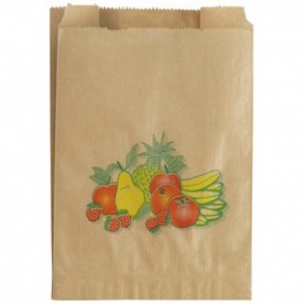 Sac primeur en kraft 20 x...