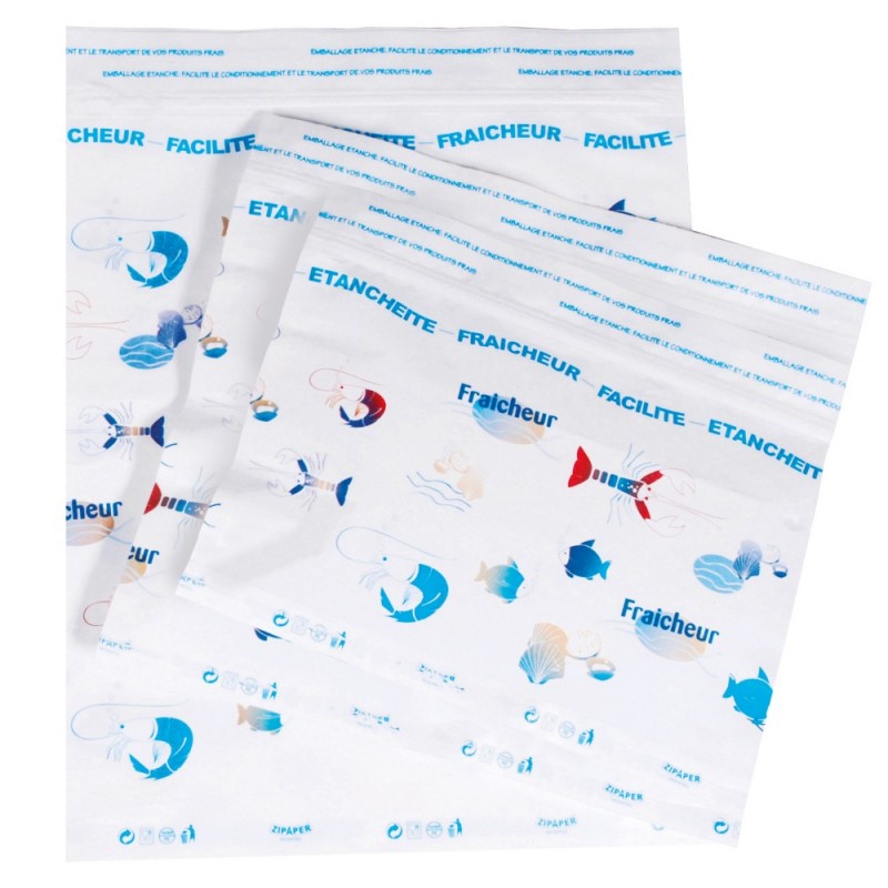 Pochette à fermeture zip 270 x 250mm